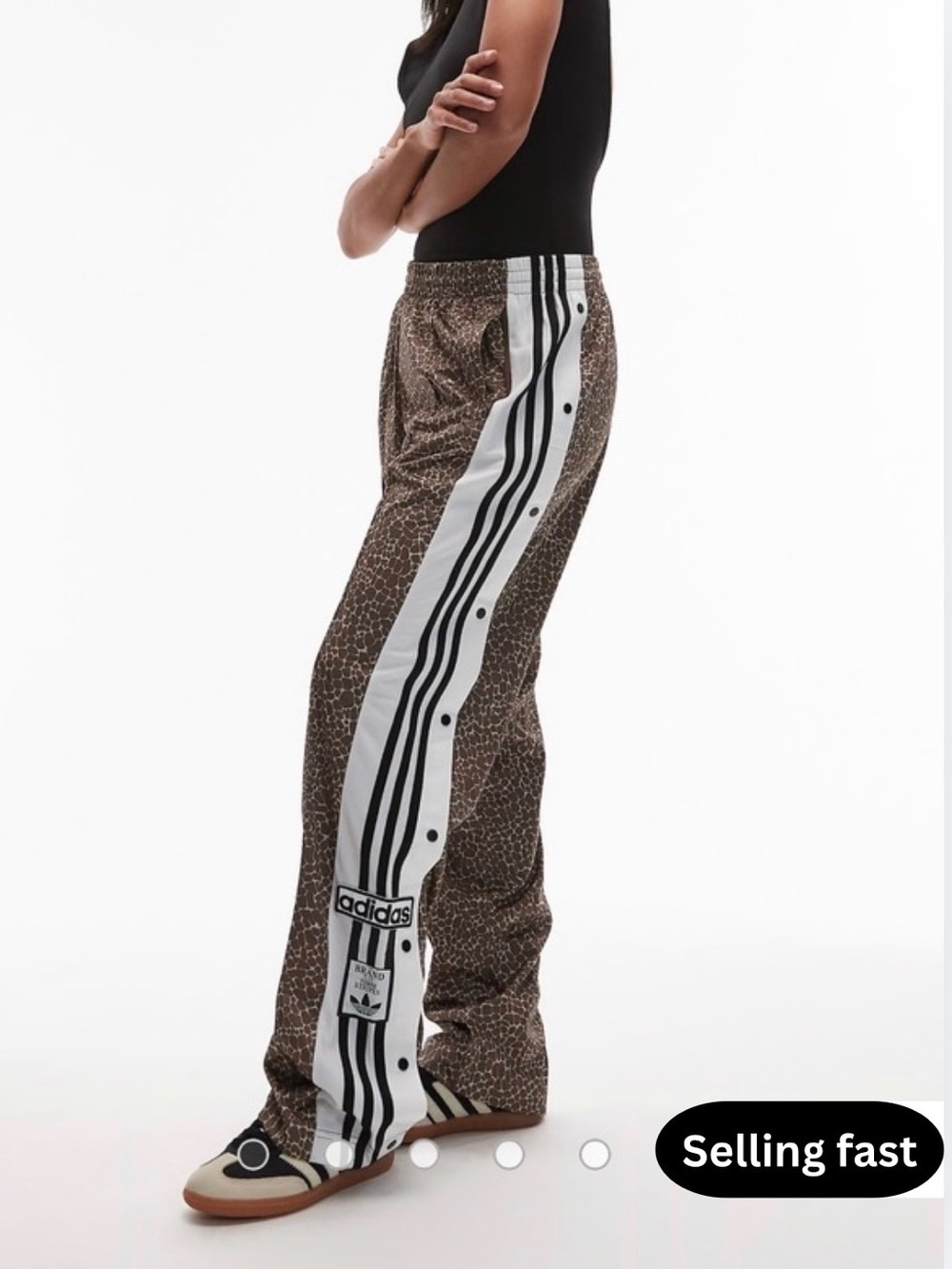 NWT adidas Originals Adibreak track pants in giraffe print- Sizes Small & Medium